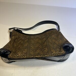 Vintage Liz Claiborne Monogram Purse Shoulder Bag